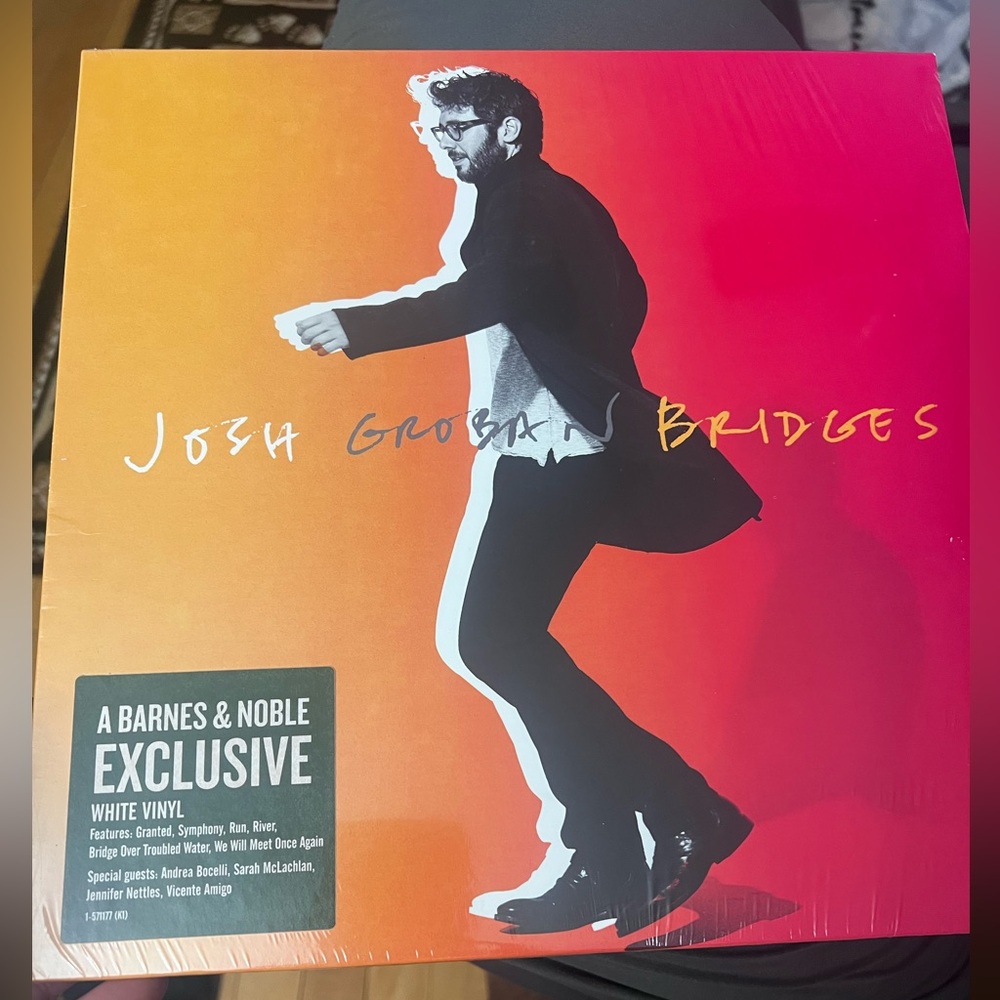 Josh Groban - Bridges (Barnes & Noble Exclusive) Vinyl  Record. NEVER OPENED